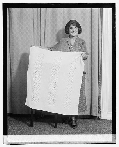 Mrs. Coolidge carriage robe, 8/21/23