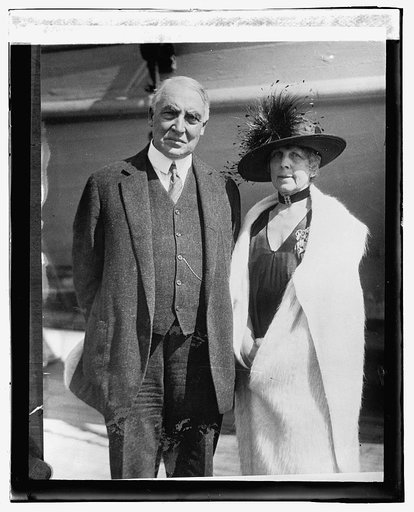 Pres. & Mrs. Harding