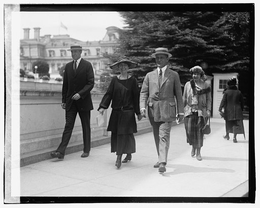 Mrs. Coolidge & Col. Therrell, 8/27/23