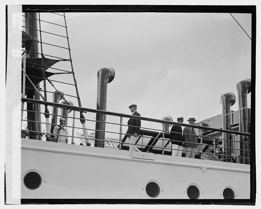 Coolidge on Mayflower, [9/8/23
