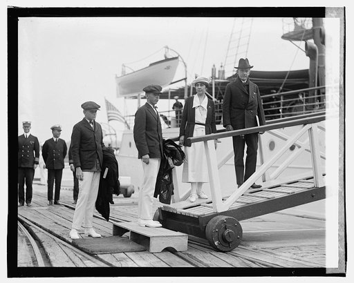 Coolidge on Mayflower, 9/15/23