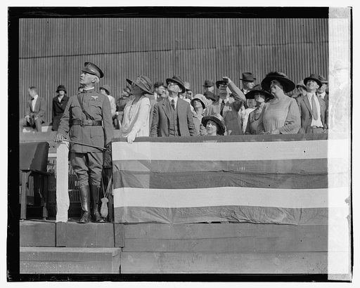 Genl. Mason, M. Patrick at Bolling Field Air Circus, 9/24/23