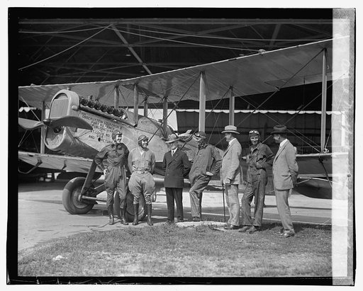 Admil. Moffett at Bolling field, 9/24/23