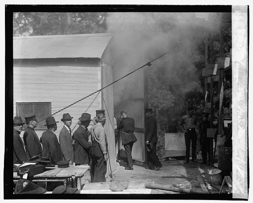 Testing gas masks, 10/4/23