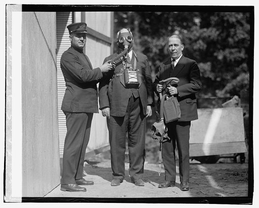 Testing gas masks, 10/4/23
