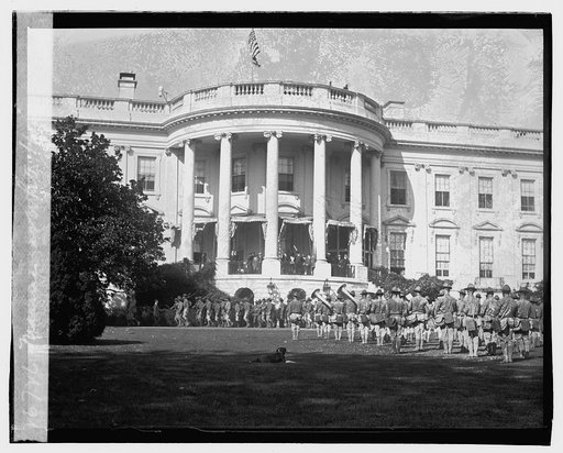 Marines at White House, [10/5/23