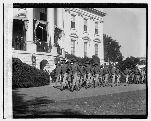 Marines at White House, 10/5/23