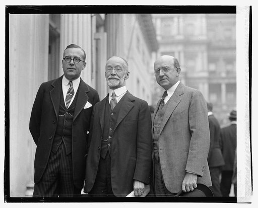 Dallett E. Wilson, Aug. Hechscher, Harry W. Blair, 10/12/23