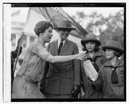 Mrs. Coolidge & Girl Scouts, 10/17/23