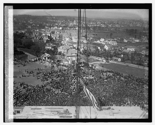 Cornerstone laying, Geo. Wash. Memorial, 11/1/23