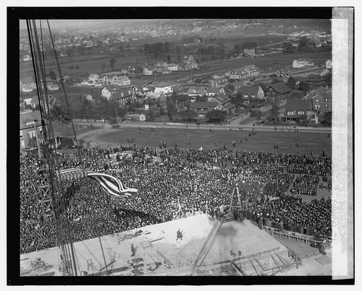 Cornerstone laying, Geo. Wash. Memorial, 11/1/23