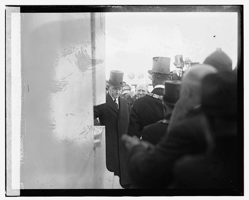 Cornerstone laying, Coolidge, Geo. Wash. Memorial, 11/1/23