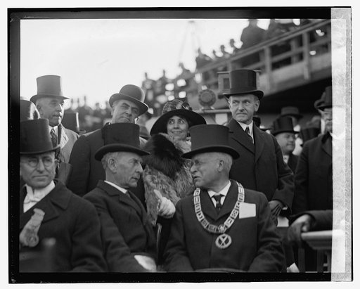 Cornerstone laying, Geo. Wash. Memorial, Coolidge, 11/1/23
