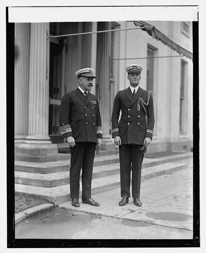 Adml. N.A. McCully & Lieut. Hamilton Vose Bryan, 10/24/23