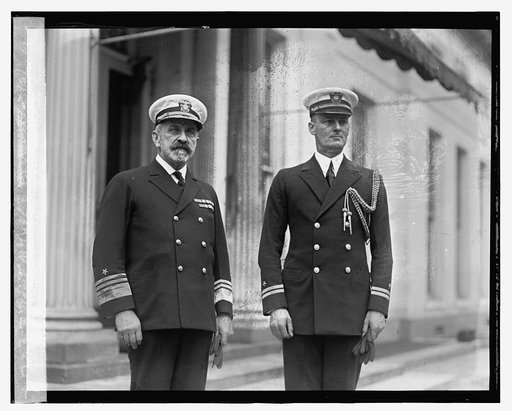 Adml. McCully & Lt. Hamilton Vose Bryan, 10/24/23