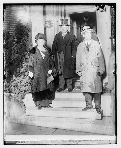 Lloyd George at Wilson home, 10/25/23