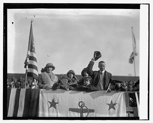 Roosevelts at Marine - Army game, 12/1/23