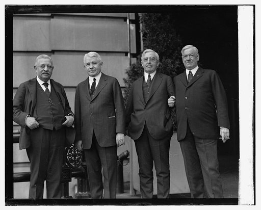 Four unidentified men