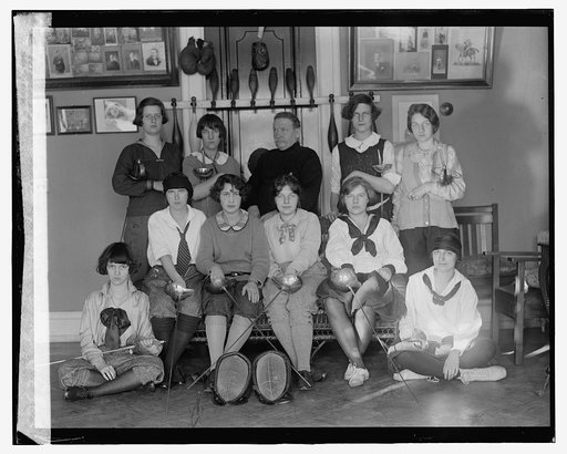 George Wash. fencing team, 12/11/23