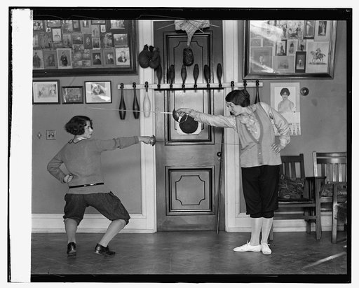 Geo. Wash. fencing team