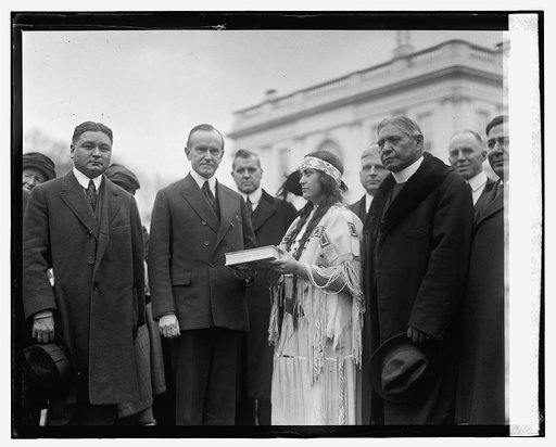 Coolidge and Indian group, 12/12/23