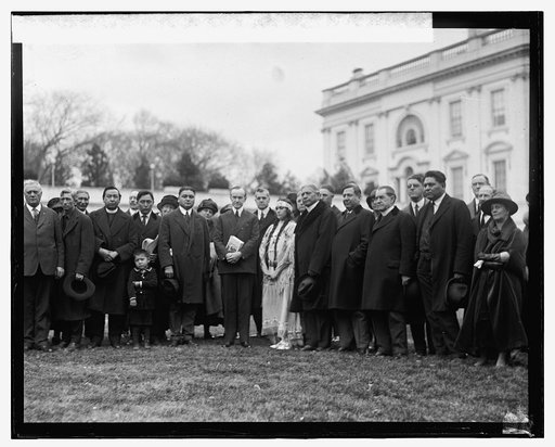 Coolidge and Indian group, 12/13/23