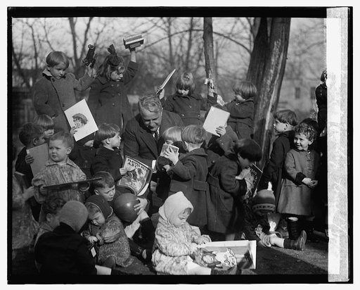 Davis at Foundling's Home, 12/21/23