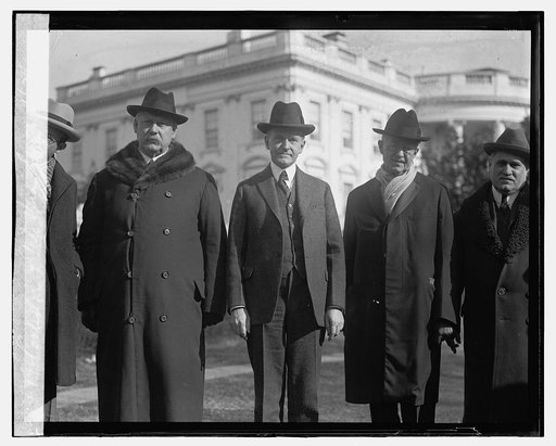 Coolidge with Puerto Rican group, 1/23/24