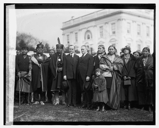 Coolidge & Indian group, [1/19/24