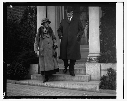Secty. Denby & wife, 1/4/24