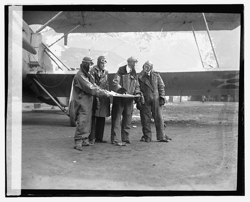 Group next to airplane,] 2/7/24