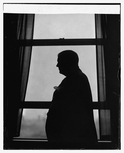 Harry S. New [silhouette