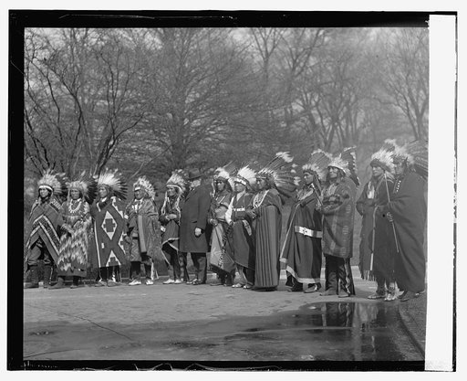 Burke & Pueblo Indians, 2/18/24