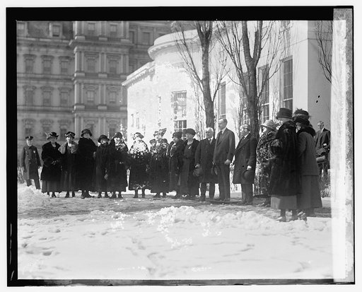 Coolidge & Gold Star mothers, 2/20/24