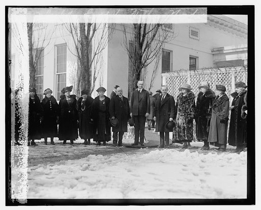 Coolidge & Gold Star mothers, 2/20/24