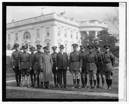 Coolidge with Round the World fliers, 2/18/24