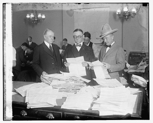 Counting Mayfield ballot, 2/20/24