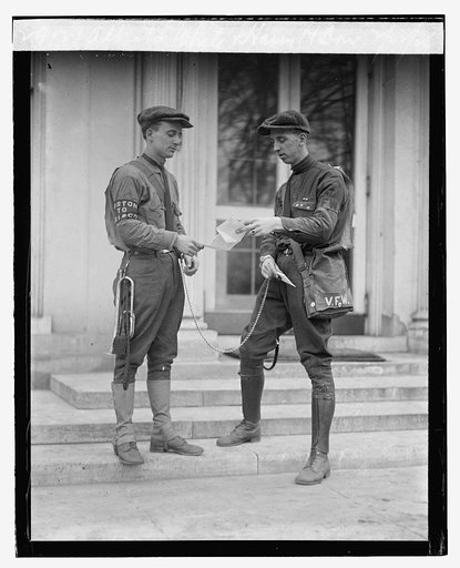 Albert L. White & Harry M. Dau[gherty], 2/22/24 (verify id with LC-F8-29143 & 29144)
