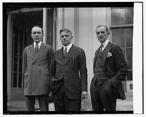 Geo. E. Divino[?], I.N.S.I., J[...] Gregg, NY Sun, Ernest W. Knorr, S.N., 2/25/24