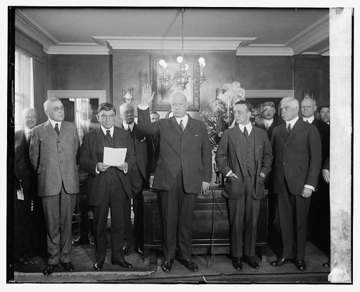 Denby swearing in as Maj.