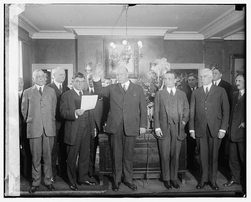Denby swearing in as Maj.