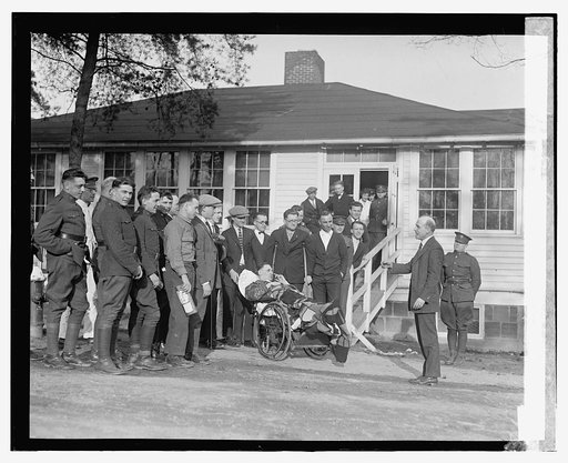 Wm. P. Cornery at Walter Reed