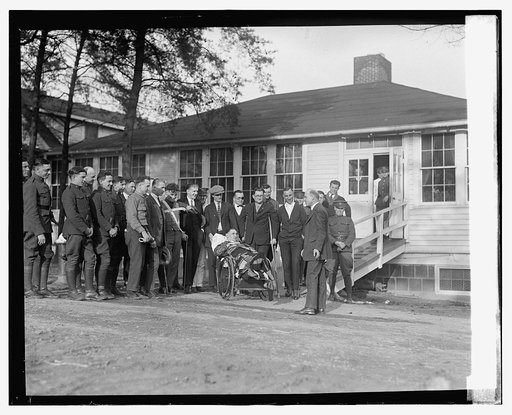 Wm. P. Cornery at Walter Reed