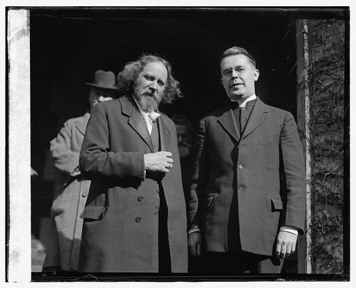 Anton Lang & unidentified man