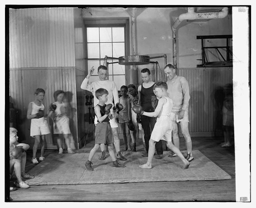 Theo. Roosevelt, 3d, boxing, 3/22/24