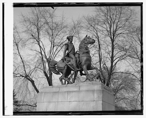 Geo. Wash. statue