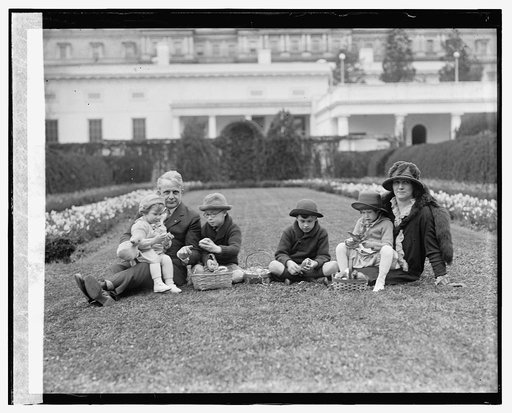 Davis & family, Easter egg rolling, 4/21/24