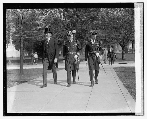 Wilbur, Adml. Wilson, Lt. Com. Edwards, 5/12/24