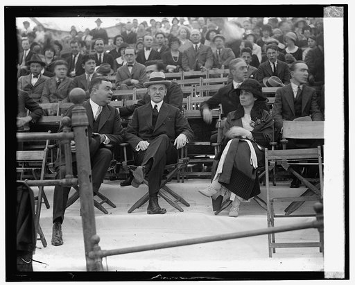 Mr. & Mrs. Coolidge at circus, [5/13/24