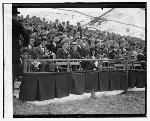 Pres. & Mrs. Coolidge at circus, [5/13/24